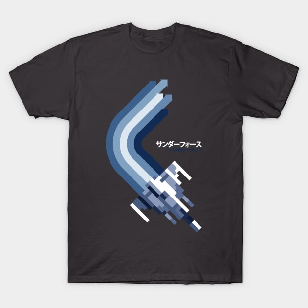 Thunder Force 2 T-Shirt by Slippytee